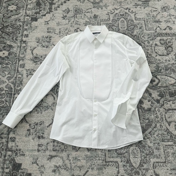 Dolce & Gabbana classic poplin tuxedo shirt - Picture 7 of 13